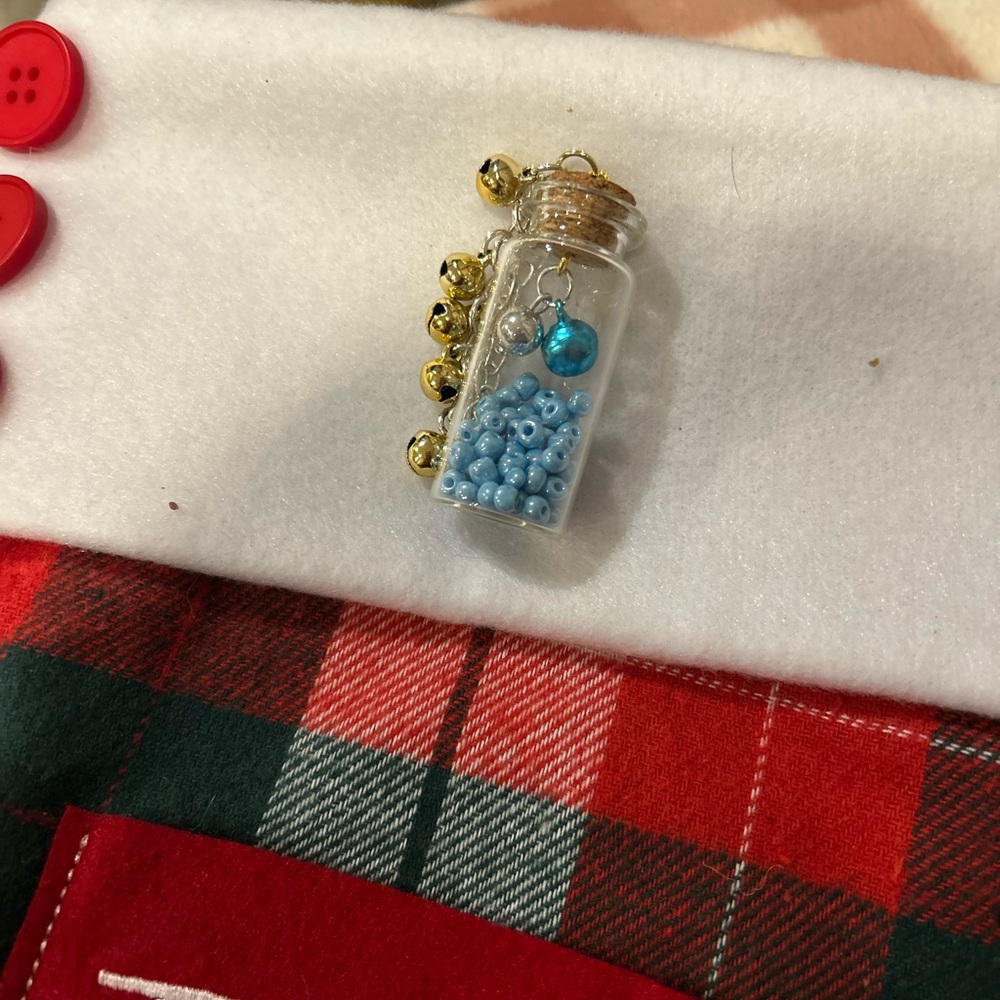 Hand made ornament! Super cute 1 of a kind!